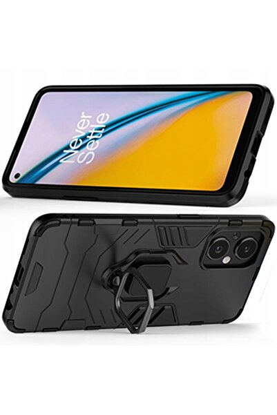 Hurtel Husă Hibridă Tip Armură cu Inel pentru Oneplus Nord N20 5G, Protectoar...