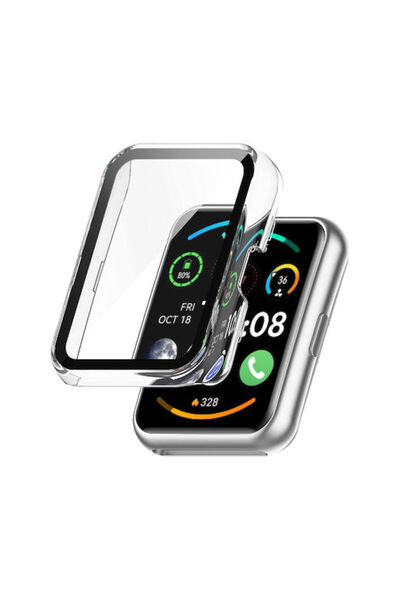 Techsuit Θήκη Huawei Watch Fit 2 + Πουγκί Defense360 Pro Διαφανές 5949419231450