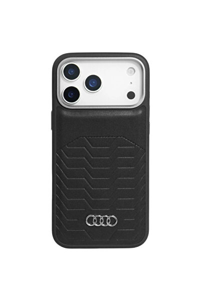 Audi Husă Gt din Piele Sintetică Magsafe pentru iPhone 17 Pro Elegantă