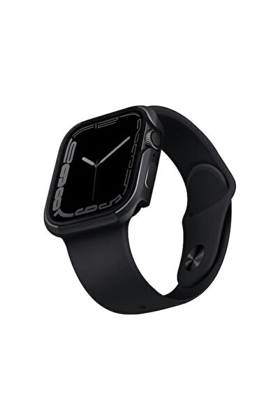 uniq Βαλένθια Μεταλλική Θήκη Γραφίτη για Apple Watch 45mm