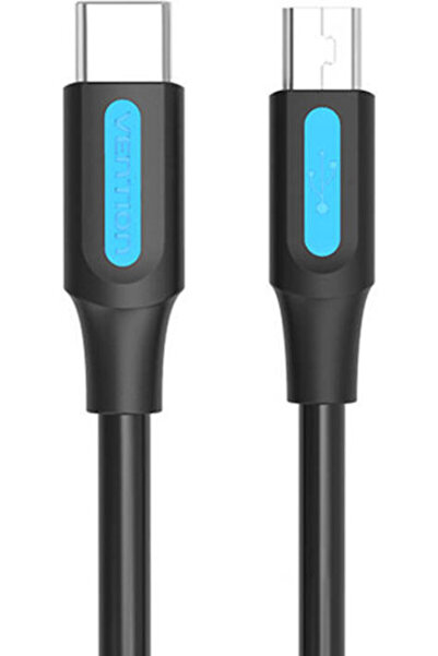 Vention Καλώδιο USB 2.0 USB Type-C Αρσενικό - Mini USB-B Μαύρο 1μ