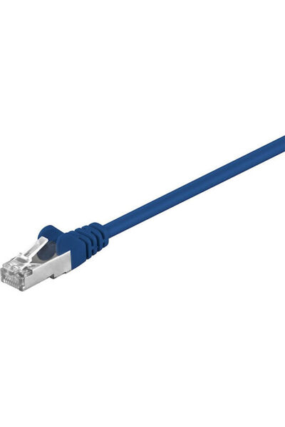 goobay F/UTP Cat.5e Καλώδιο Gigabit Ethernet 15μ Μπλε Κωδικός: 50862