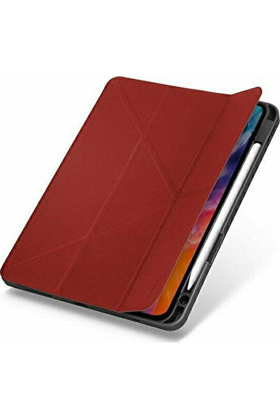 uniq Transforma Rigor Flip Cover Κόκκινο για iPad Air 2020/2022