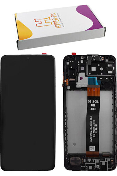 Hyper Οθόνη με μηχανισμό αφής και πλαίσιο για Samsung A13 5G A136 (Μαύρο) Κωδ...