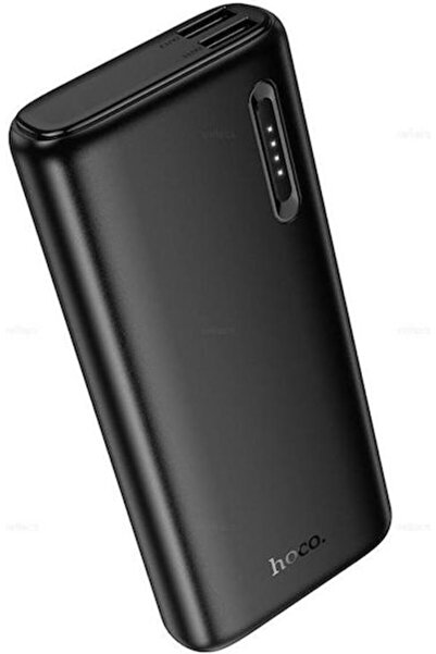 hoco. Hoco J158A Power Bank 10000mAh με 2 θύρες USB-A Μαύρο
