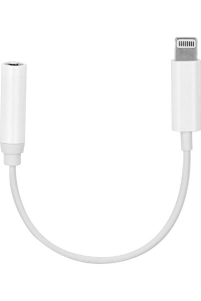 muzik Μετατροπέας Lightning αρσενικό σε 3.5mm θηλυκό Λευκό 1 τεμάχιο