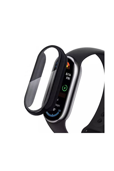Tech-Protect Defense360 Θήκη σιλικόνης με γυαλί σε μαύρο χρώμα για Smart Band...