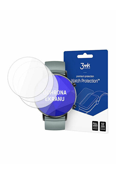 3MK Εύκαμπτο σκληρυμένο γυαλί για το Huawei Watch GT2 42mm 3 τεμάχια