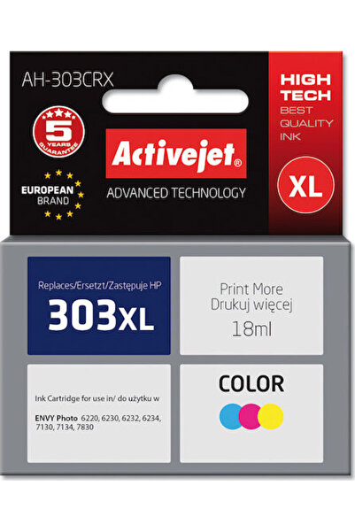 Other Συμβατό μελάνι για εκτυπωτές inkjet Active Jet HP 303XL T6N03AE 415 Σελ...