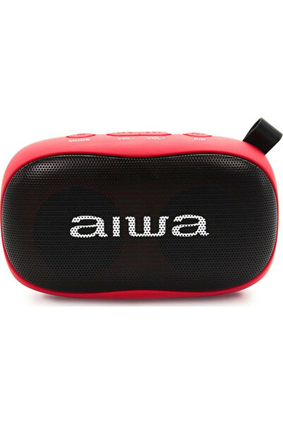 Aiwa BS-110 Ηχείο Bluetooth 10W με αυτονομία μπαταρίας έως 2 ώρες Κόκκινο