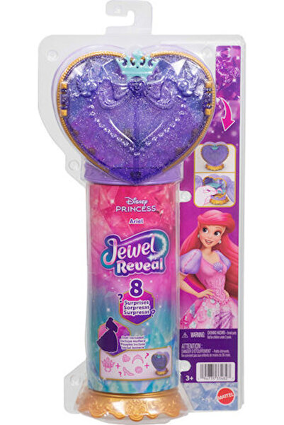Mattel Games Μάτελ Άριελ Κούκλα με Κουτί Κοσμημάτων Πριγκίπισσα Disney Για Ηλ...