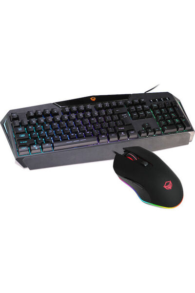 MeeTion C510 Σετ πληκτρολογίου gaming με φωτισμό RGB και ποντίκι Αγγλικό US
