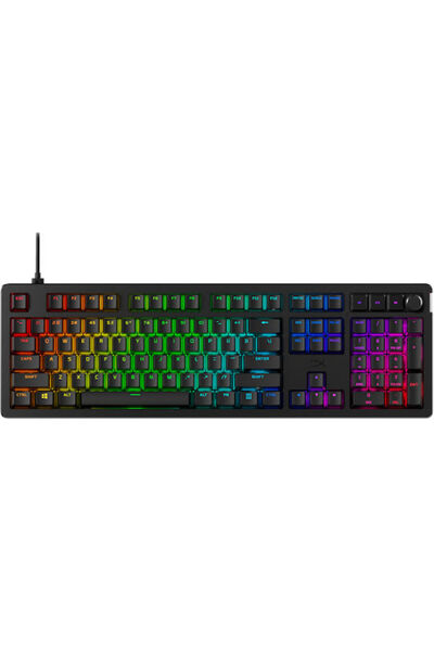 HyperX Μηχανικό πληκτρολόγιο gaming Alloy Rise με κόκκινους διακόπτες και φωτ...