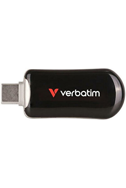 Verbatim 512GB USB 2.0 Στικάκι με σύνδεση USB-C Μαύρο