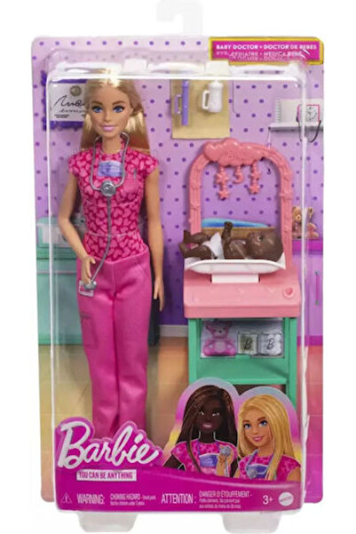 Barbie Παιδιατρικό Σετ Κούκλας Για Ηλικίες 3+
