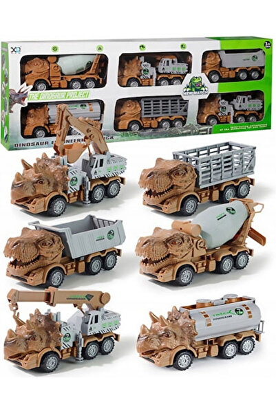 Tradesor Σετ Οχημάτων Δεινοσαύρων 6 τεμ. Xlq-6l 305219
