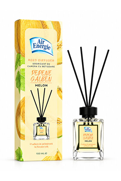 ENERGIE Air Reed Diffuser Pepene Galben (Melon) 100 ml – Odorizant de cameră ...