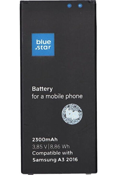 Blue Συμβατή Ανταλλακτική Μπαταρία Star 2300mAh για Samsung A3 2016