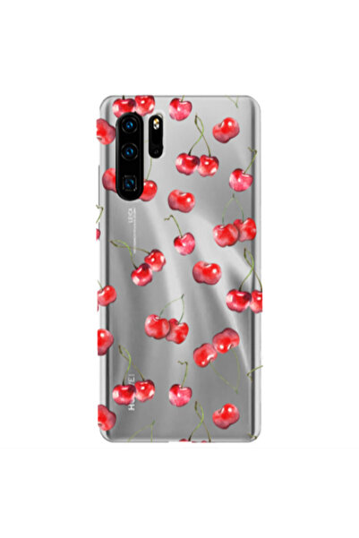 Other Huawei P30 Pro Cherries Transparent Silicone TPU Θήκη