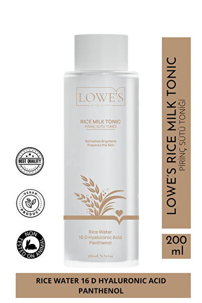 Kozmetik Rice Milk Tonic Pirinç Sütü Toniği 200 ml | 16D Hyaluronik Asit İçer...