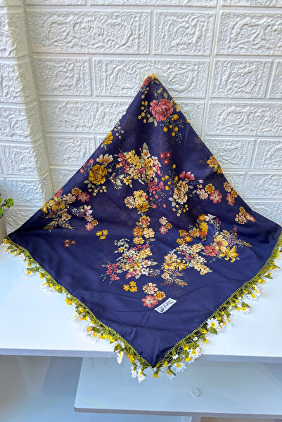 REYYAN Handmade Written and Embroidered Scarf, Cheesecloth, Gift, Dowry Box
