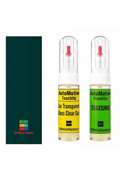 YLKRS AUTOMOTIVE Kit retus vopsea touch-up Suzuki Anibal SUZ002 (Verde Magina...