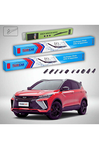 TEAMCAR Чистачки Geely Coolray 2024 |   Преден и заден плосък комплект – Team...