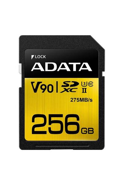Adata Κάρτα Μνήμης Premier Pro, 256GB, SDXC, UHS-II, U3, Class 10