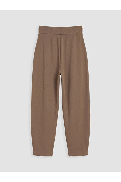 LC Waikiki Brown Elastic Waist Soft Touch Women's Sweatpants