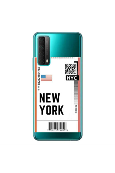 Other Huawei P Smart 2021 New York NYC Transparent Silicone TPU Θήκη