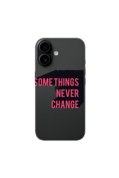 Other Apple Iphone 16 plus Somethings Never Change Transparent Silicone TPU Θήκη