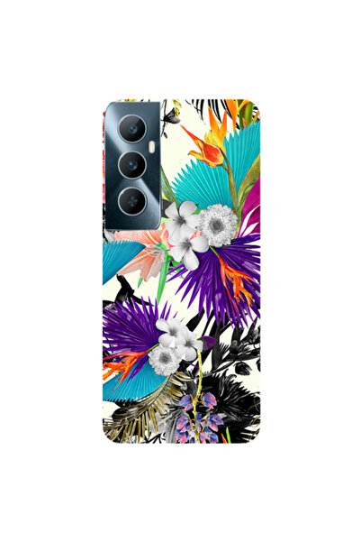 Other Realme C65 Sea flowers Transparent Silicone TPU Θήκη