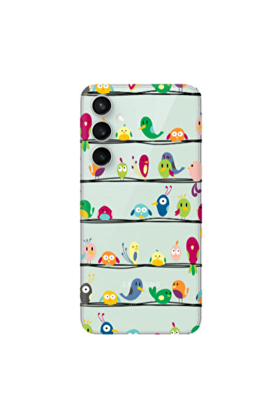 Other Samsung S24 Plus birds Transparent Silicone TPU Θήκη