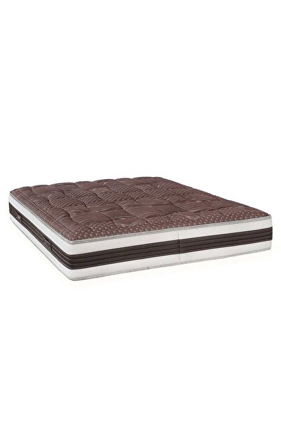 Cadar Saltea Pocket Latex Chocolate, 1200 arcuri individuale, 28 cm grosime