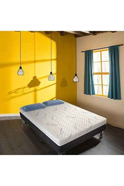 Cadar Saltea Pocket Latex Plus, arcuri individuale 24 cm + 3 cm latex, 27 cm