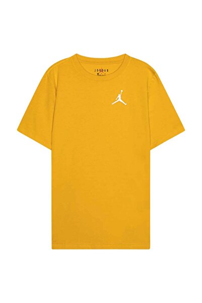 JORDAN Tricou brodat Jumpman Air cu mânecă scurtă pentru copii 8-10 ani / S