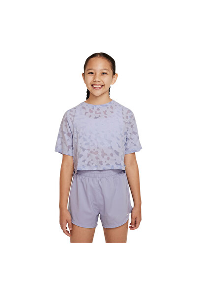 Nike Top scurt cu mânecă scurtă pentru copii FM AOB M / 10–12 ani