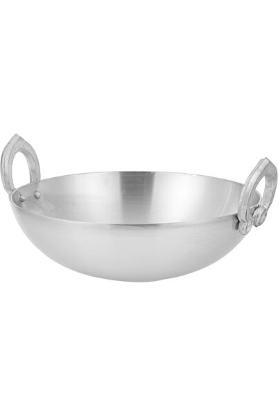 RAJ Kadai cooking pot RAK002 made of aluminum from Raj, silver color