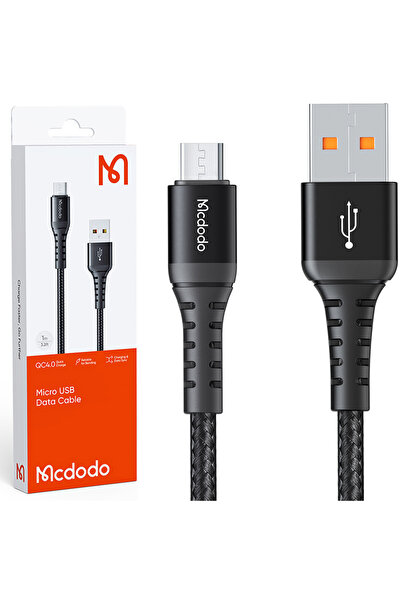 Mcdodo Cablu Micro USB scurt pentru încărcare rapidă Samsung Quick Charge 4.0