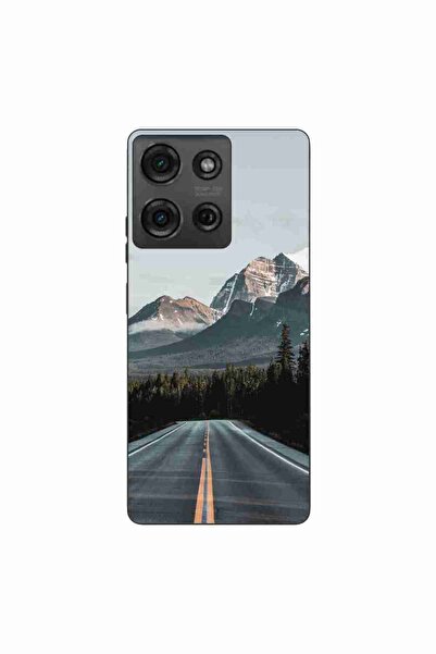 OEM Husa compatibila cu Motorola Moto G75 Silicon Gel Tpu Model Mountain Road