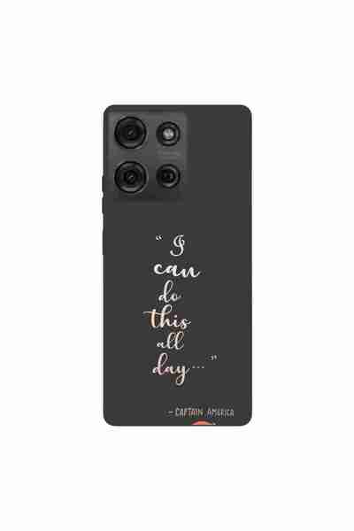 OEM Husa compatibila cu Motorola Moto G75 Silicon Gel Tpu Model Mesaj I Can D...