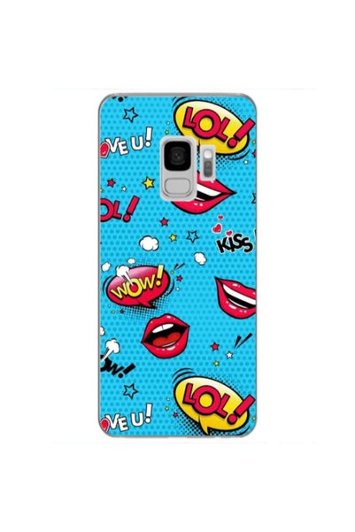 Other Samsung S9 Plus Sticker Lol desing Transparent Silicone TPU Θήκη