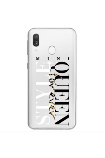 Other Samsung A40 Mini Quen Forever Transparent Silicone TPU Θήκη
