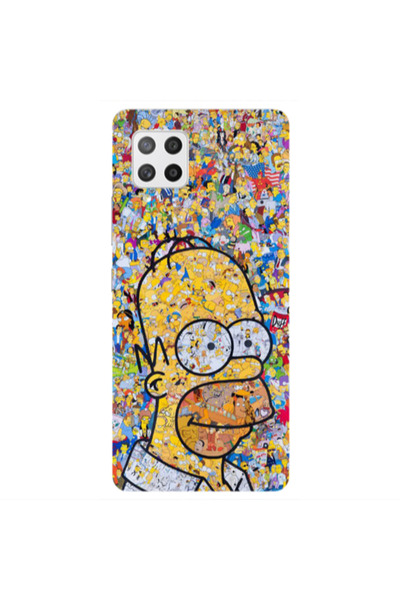 Other Samsung A42 5G Simpsons Transparent Silicone TPU Θήκη