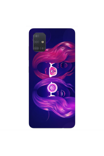 Other Samsung A51 Dual style Transparent Silicone TPU Θήκη