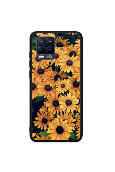 Other Realme 8 i Daisy Black Glossy Θήκη