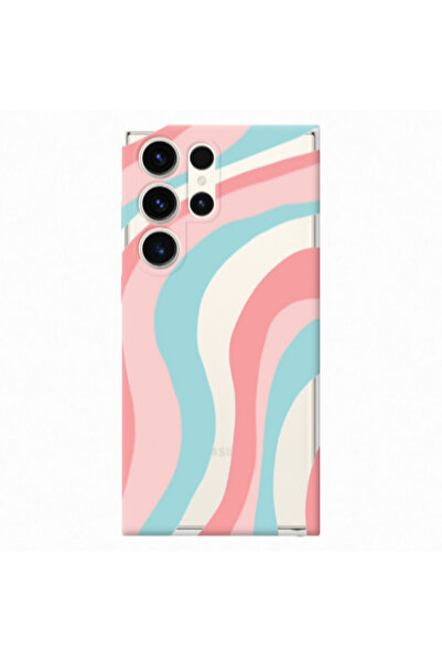 Other Samsung S25 Ultra Colored lines Transparent Silicone TPU Θήκη