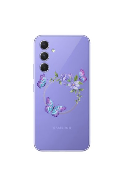 Other Samsung A26 Butterfly on the ring Transparent Silicone TPU Θήκη