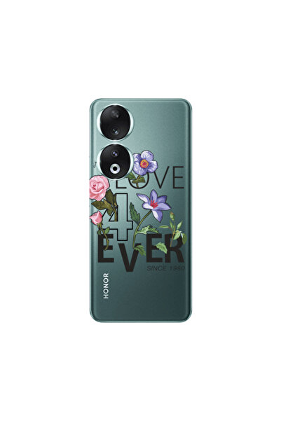 Other Honor 90 5G Love for ever Transparent Silicone TPU Θήκη