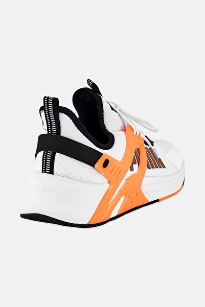 Puma حذاء تدريب رجالي سهل الارتداء، أبيض